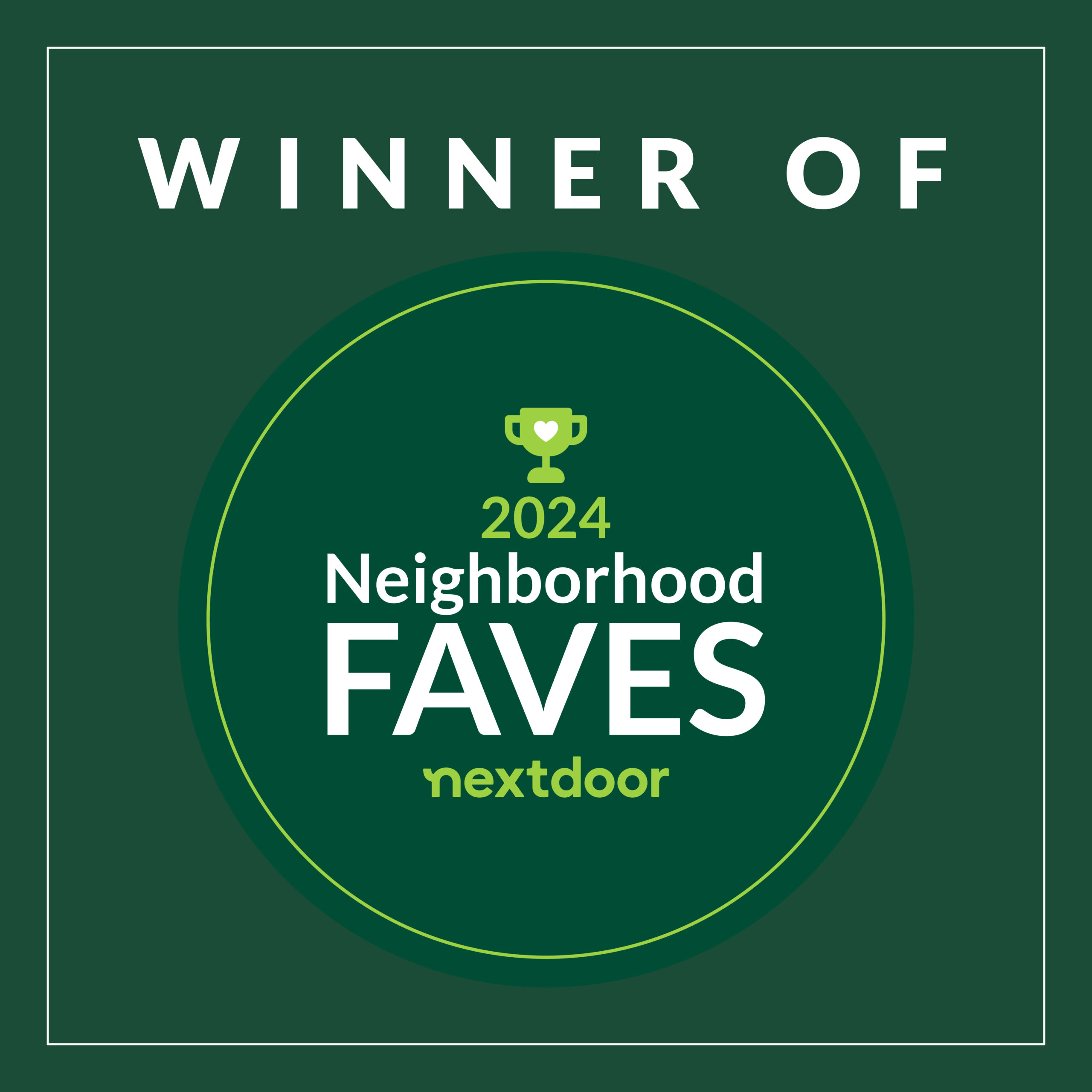 Neighborhood Faves 2024 Next Door Trinity Physical Therapy
